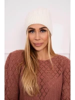 Fleecová čiapka Anna K238 ecru Fleecová čiapka Anna K238 ecru
