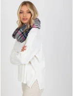 Tunelový šál AT KM 1402.20 šedoružová