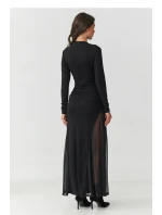 Dlhé šaty model 218109 Makadamia