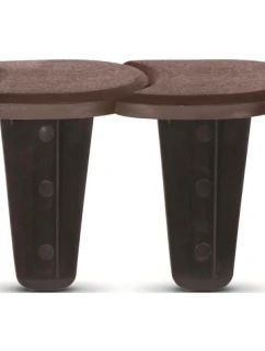 Záhradná zábrana PALISADA FLAT TREE 3,8 M detská hnedá