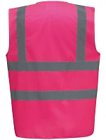 Bezpečnostná vesta Yoko HVW 100 Hi-Vis 79.W100 ružová Bezpečnostná vesta Yoko HVW 100 Hi-Vis 79.W100 ružová