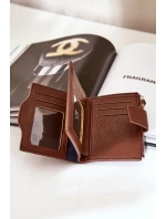 Portfel Damski Eko Skórzany Brązowy Jezorea