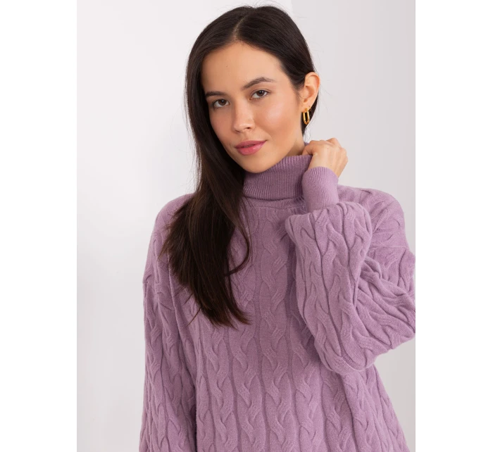 Sweter AT SW model 19034231 jasny fioletowy - FPrice