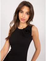 Sukienka DHJ SK model 19760120 czarny - FPrice Sukienka DHJ SK model 19760120 czarny - FPrice