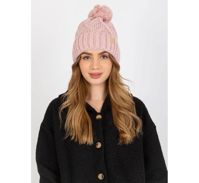 Dámska čiapka JK CZ 31 svetlo ružová