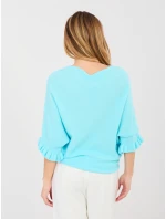 Jumper MI SW 3675.01P tyrkysový Jumper MI SW 3675.01P tyrkysový