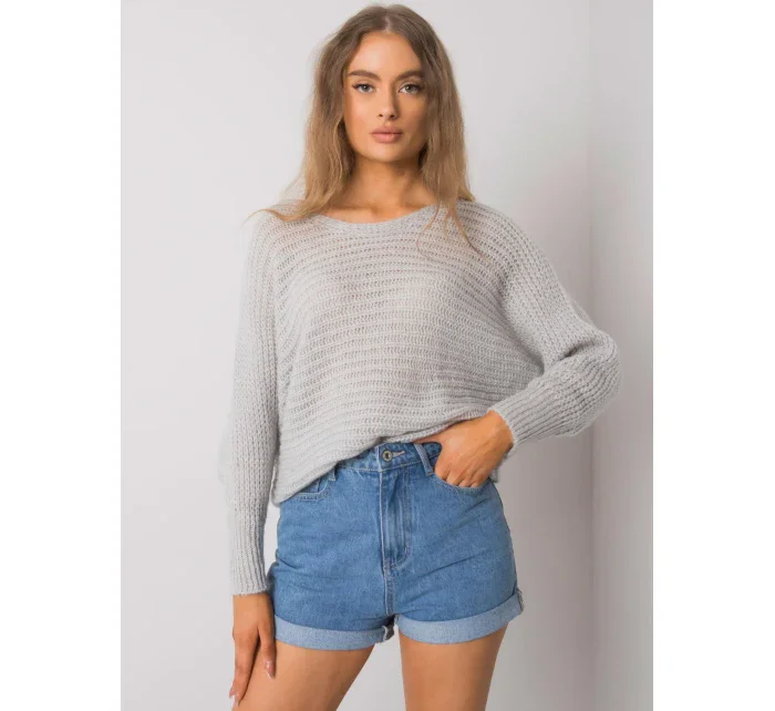 Dámsky sveter TW SW BI 2235.27X šedá