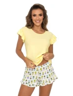 Pyžamo Ananás 1/2 žlté - Donna Pyžamo Ananás 1/2 žlté - Donna