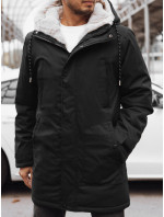 Pánska čierna zimná bunda Dstreet TX4589