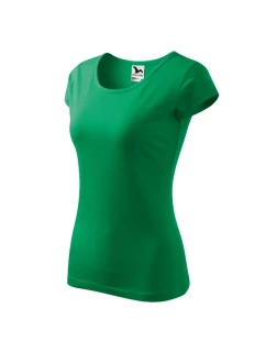 Čisté tričko stredne zelené