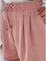 Dámské látkové šortky SUMMER růžové Dstreet model 21987213 - FashionStreet Dámské látkové šortky SUMMER růžové Dstreet model 21987213 - FashionStreet