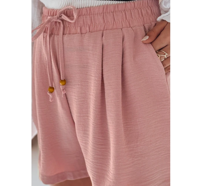 Dámské látkové šortky SUMMER růžové Dstreet model 21987213 - FashionStreet Dámské látkové šortky SUMMER růžové Dstreet model 21987213 - FashionStreet