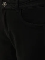 Dámske džínsy s vysokým pásom mom fit black FashionStreet UY2868