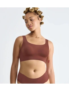 Dámsky top ZERO Feel 2.0 Top - neznámy - tmavý. hnedá 7505 - SLOGGI