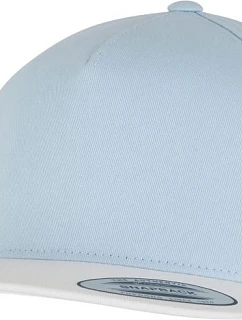 Flexfit 6007/6007T 5-panelová snapbacková čiapka 55.6007 svetlo modrá/biela