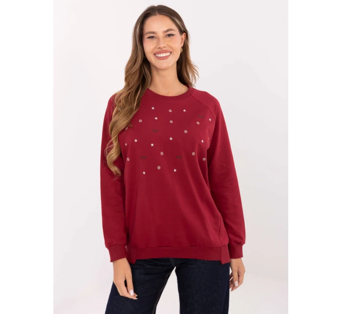 Bluzka RV BZ model 21406682 bordowy - FPrice