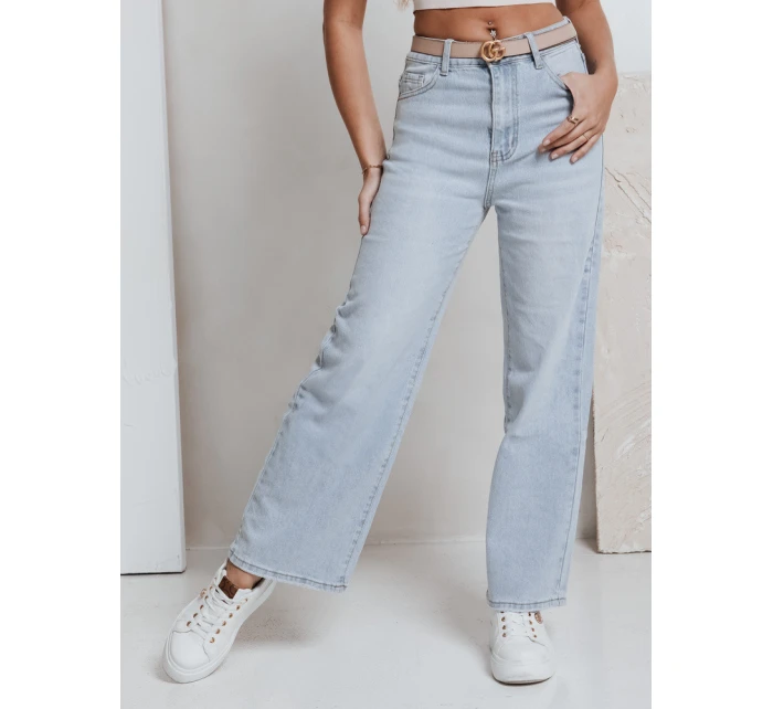 Dámske džínsové nohavice FLOWLESS blue FashionStreet UY2682