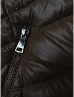 Hnědá prošívaná dámská zimní bunda model 21246609 - MELYA MELODY