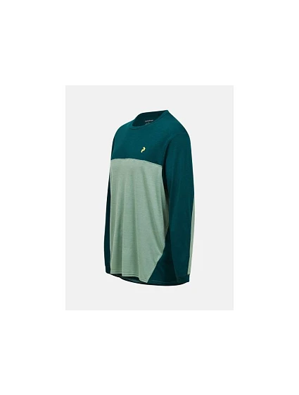 Pánské tričko M Trail  zelená barva model 22242068 - Peak Performance