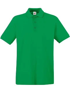 Fruit of the Loom Premium Polo Piqué – polokošeľa 16.3218, kelly green