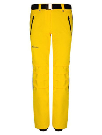 Dámske lyžiarske nohavice Hanzo-w žlté - Kilpi