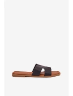 Dámské Ploché Sandály S Černé model 21704403 - Boto