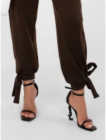 Spodnie IT SP model 21895949 ciemny brązowy - FPrice