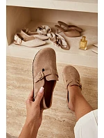 Dámské polobotky  hnědé  model 22103337 - SWEET SHOES