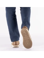 Skórzane męskie  brązowe model 22034143 - Rieker