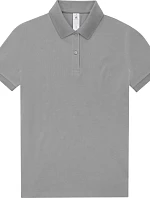 B&C My Polo 210 /women Dámske polo tričko z hrubej bavlny 01.W463 športová šedá
