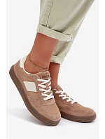 Dámské tenisky Big Star TT274177 béžové Dámské tenisky Big Star TT274177 béžové