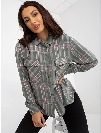 Halenka model 17790419 khaki barva - FPrice
