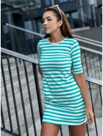 Sukienka TW SK model 18801753 biało zielony - FPrice