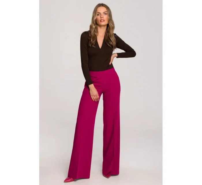 S311 Široké nohavice - slivka