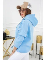 Mikina Baby Blue model 17566822 - Vittoria Ventini Mikina Baby Blue model 17566822 - Vittoria Ventini