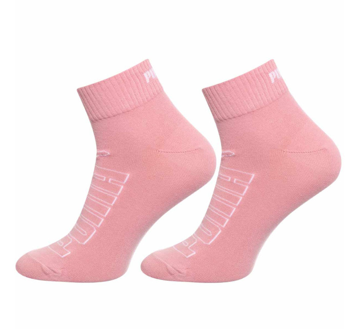 Puma 3Pack ponožky 90798902 Ash/White/Pink