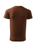 Ťažké nové tričko unisex čokoládové Ťažké nové tričko unisex čokoládové