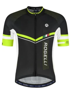 Rogelli Gara Mostro II dres čierna/žltá 3XL