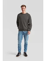 Fruit of the Loom Lightweight Raglan Sweat Pánska raglánová mikina 16.2138 light graphite Fruit of the Loom Lightweight Raglan Sweat Pánska raglánová mikina 16.2138 light graphite