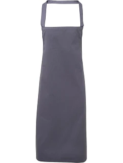 PR 102 Zástěra z bio bavlny model 22418423 steel - Premier