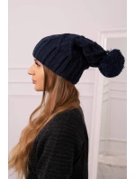 Milano fleecová čiapka K203 navy blue Milano fleecová čiapka K203 navy blue