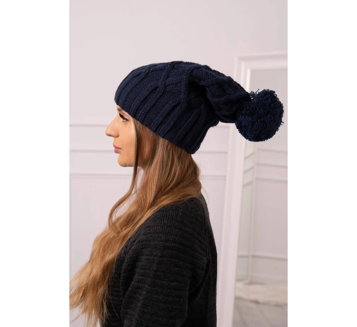 Milano fleecová čiapka K203 navy blue Milano fleecová čiapka K203 navy blue