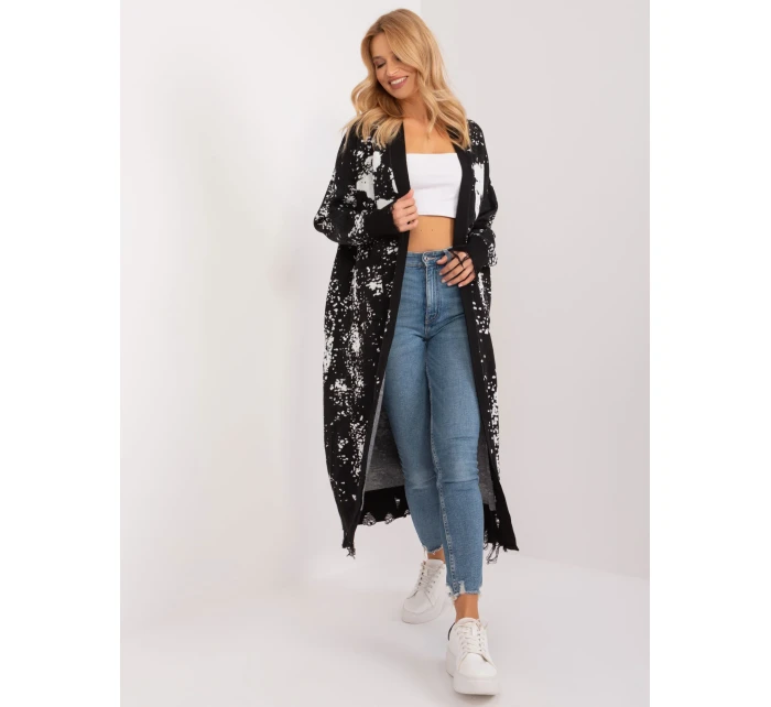 Sveter BA SW 14105.27 čierna farba