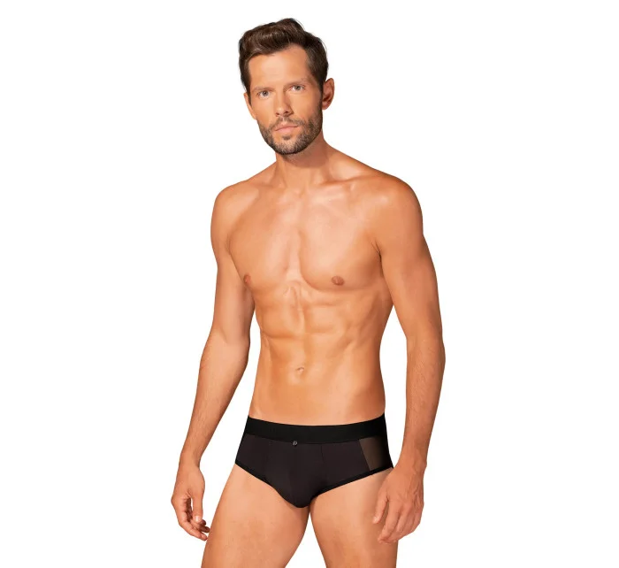 Pánske slipy Boldero briefs black - Obsessive