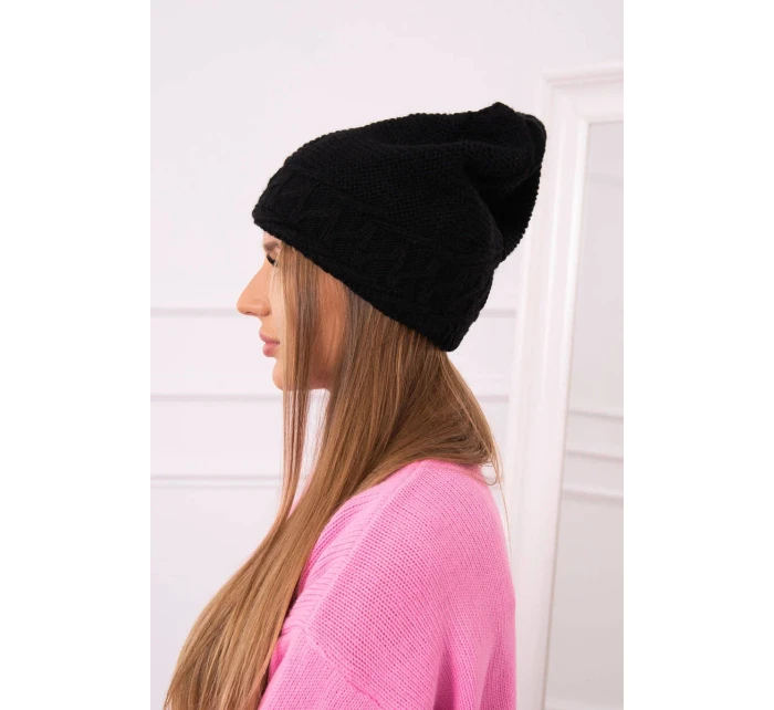 Dámská čepice  černá model 18751595 - K-Fashion