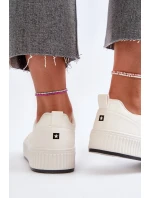 Dámské tenisky na platformě Big Star model 21654856 Bílé - Big Star Shoes Dámské tenisky na platformě Big Star model 21654856 Bílé - Big Star Shoes