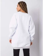 Mikina DS BL 1123.18 bielych