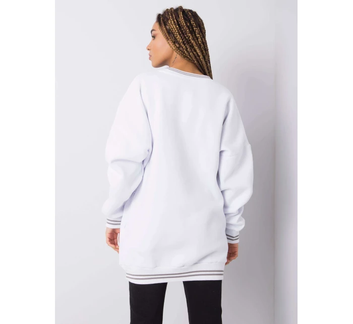 Mikina DS BL 1123.18 bielych