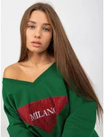 Mikina VI BL model 17846673 tmavě zelená - FPrice