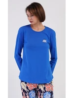 Dámske dlhé pyžamo Kvety Dámske dlhé pyžamo Kvety